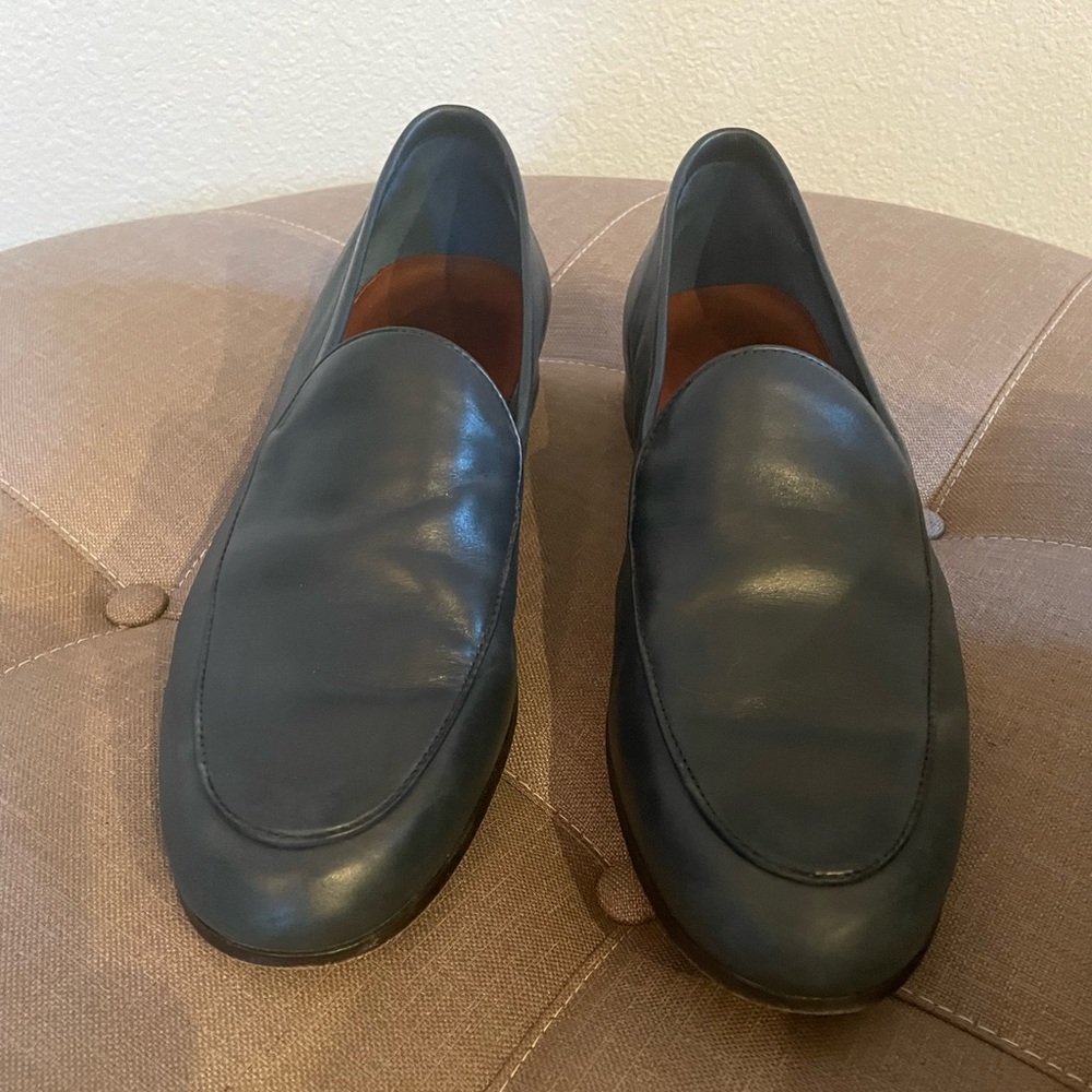 Saks Fifth Avenue men’s leather loafers.